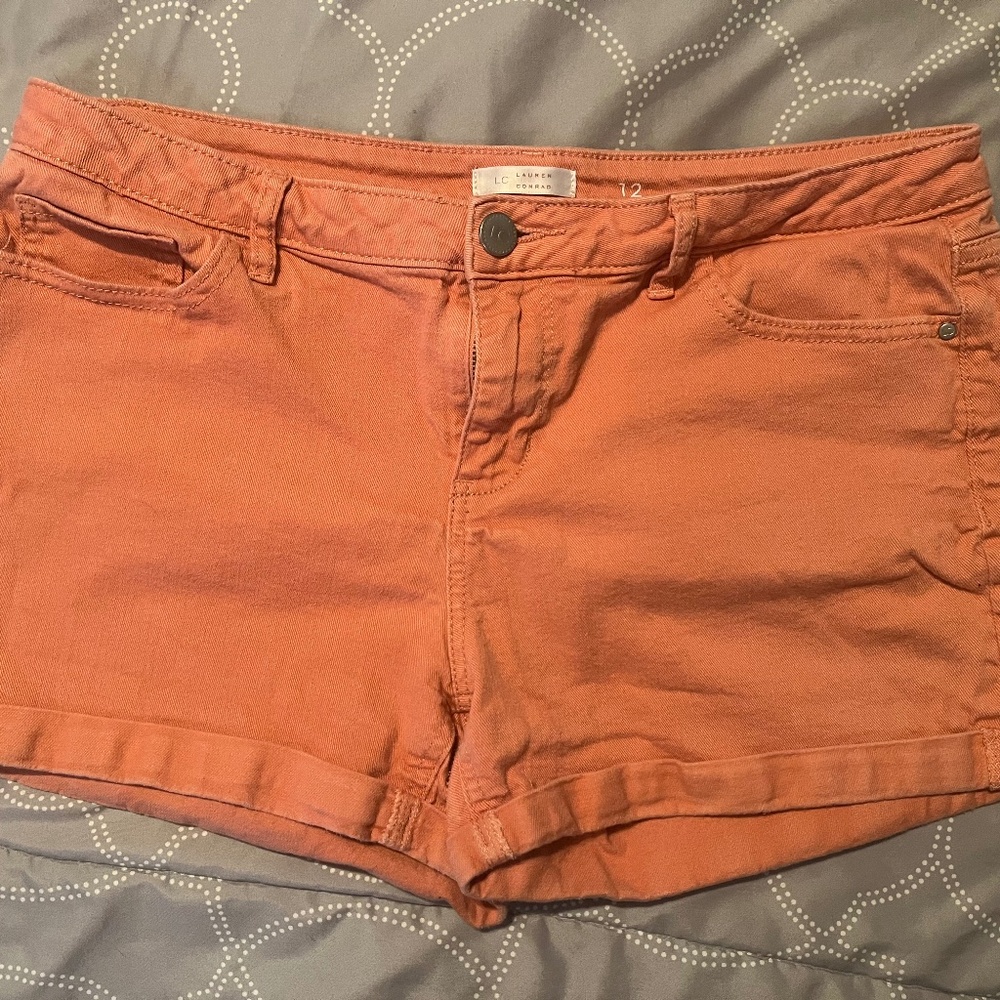 Lauren Conrad Coral Shorts